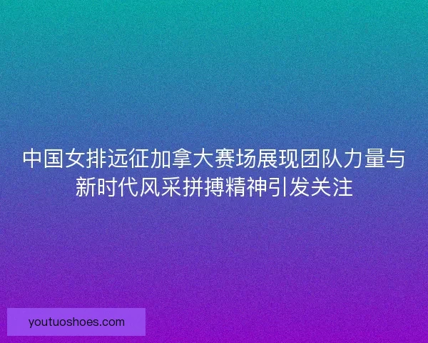 中国女排远征加拿大赛场展现团队力量与新时代风采拼搏精神引发关注 中国女排远征加拿大赛场展现团队力量与新时代风采拼搏精神引发关注